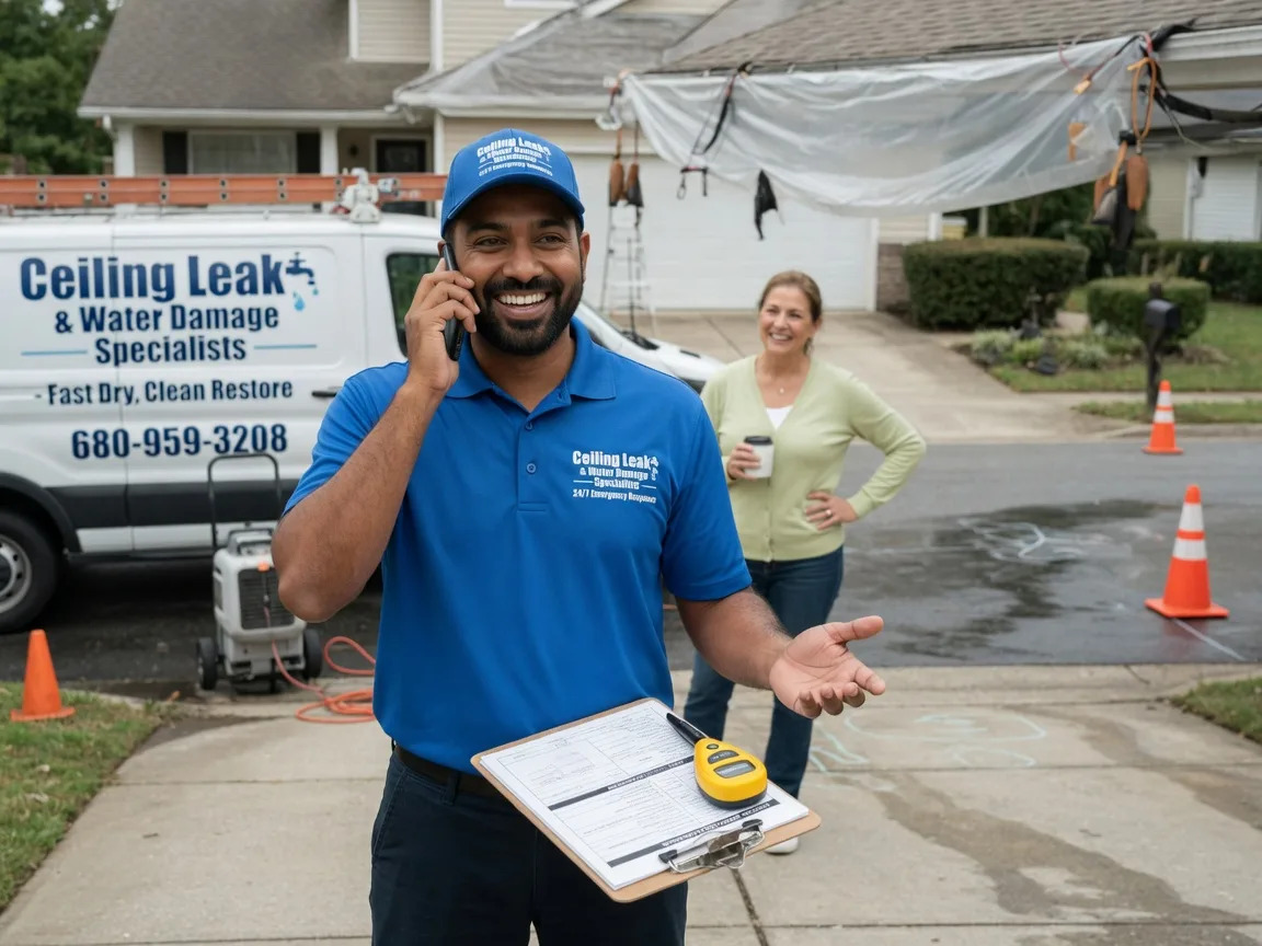 Ceiling Leak Cleanup Newbern, TN FAQs